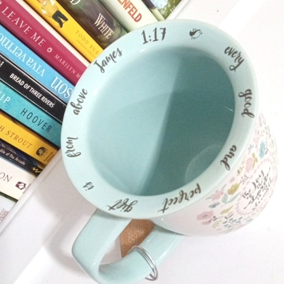 THE JOY OF THE LORD IS MY STRENGTH INSPIRATIONAL COFFEE MUG 16oz. NWT - Picture 3 of 6